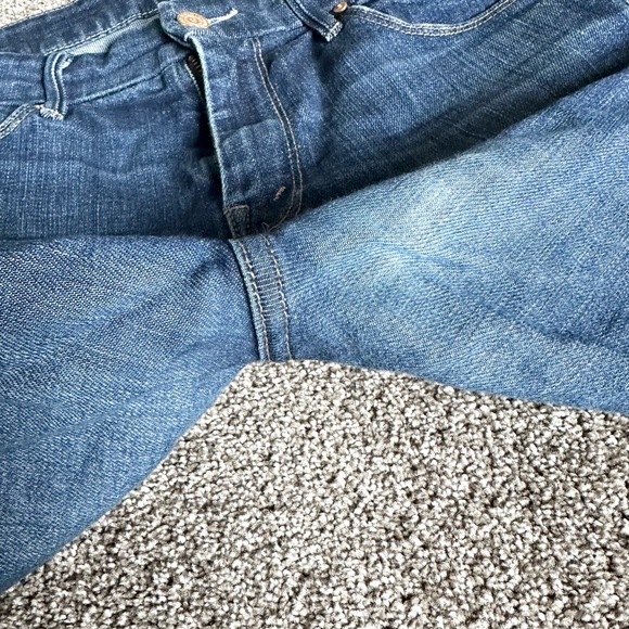 MOTHER Womens Jeans 28 The Looker Dark Blue Denim Clean Sweep Wash - Picture 10 of 11